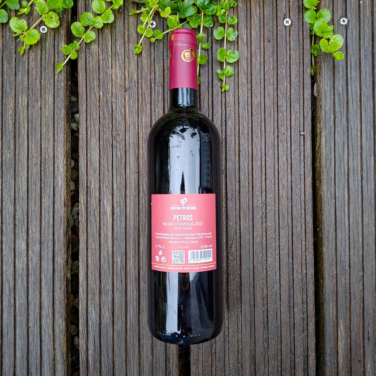 Petros Nero D'Avola 2021 Vang Đỏ Sicily Italy 🇮🇹