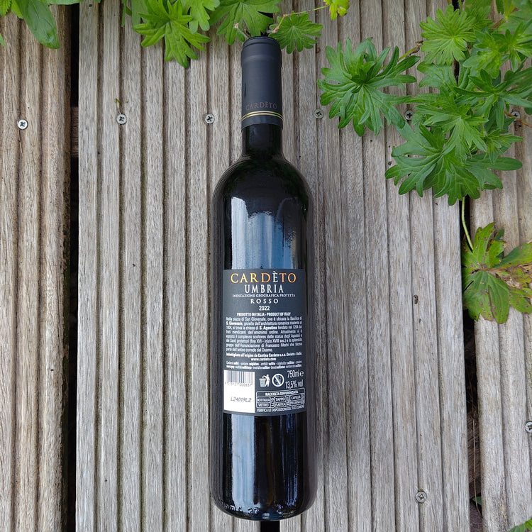 Cardèto Umbria Rosso 2023 Vang Đỏ Blended Italy 🇮🇹