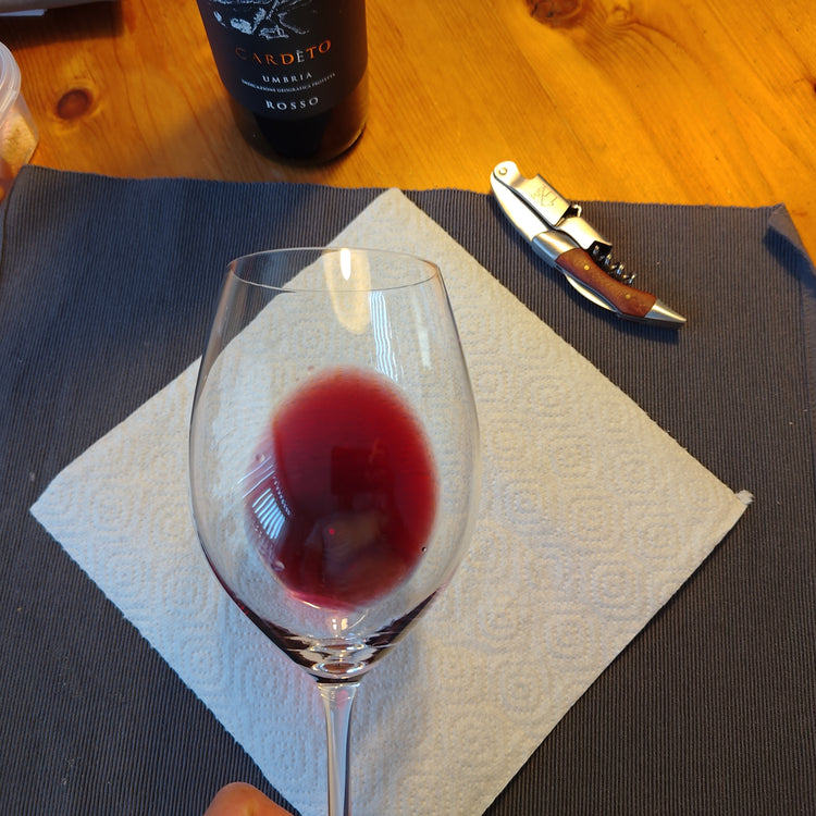Cardèto Umbria Rosso 2023 Vang Đỏ Blended Italy 🇮🇹