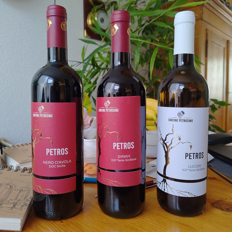 Petros Nero D'Avola 2021 Vang Đỏ Sicily Italy 🇮🇹