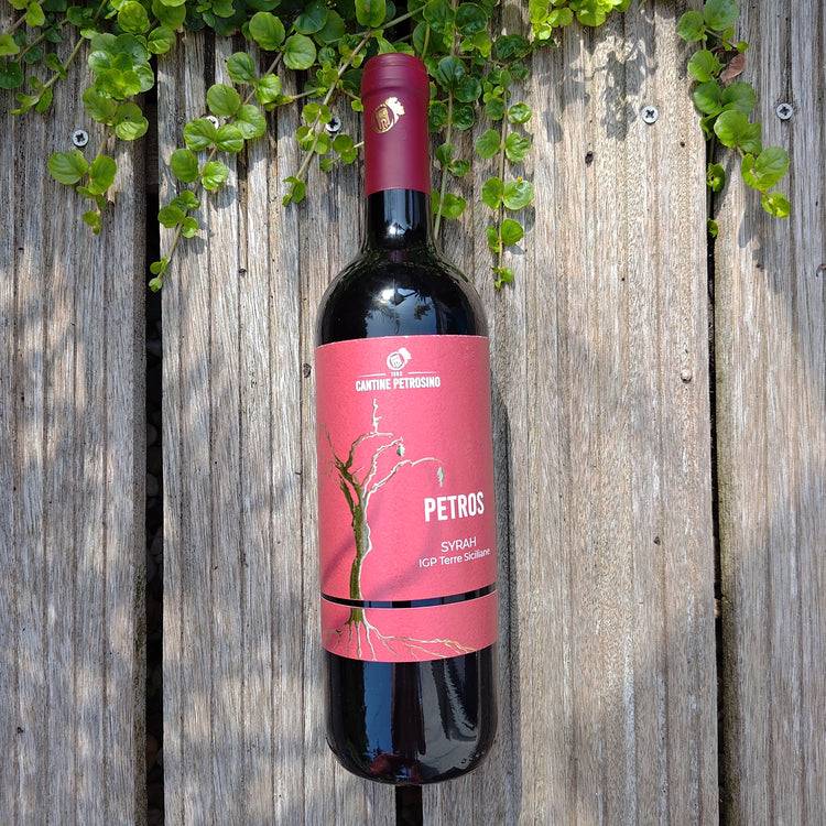 Petros Syrah 2022 Vang Đỏ Sicily Italy 🇮🇹