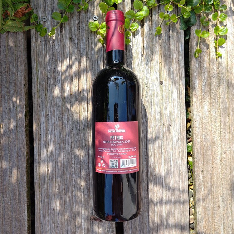 Petros Nero D'Avola 2021 Vang Đỏ Sicily Italy 🇮🇹