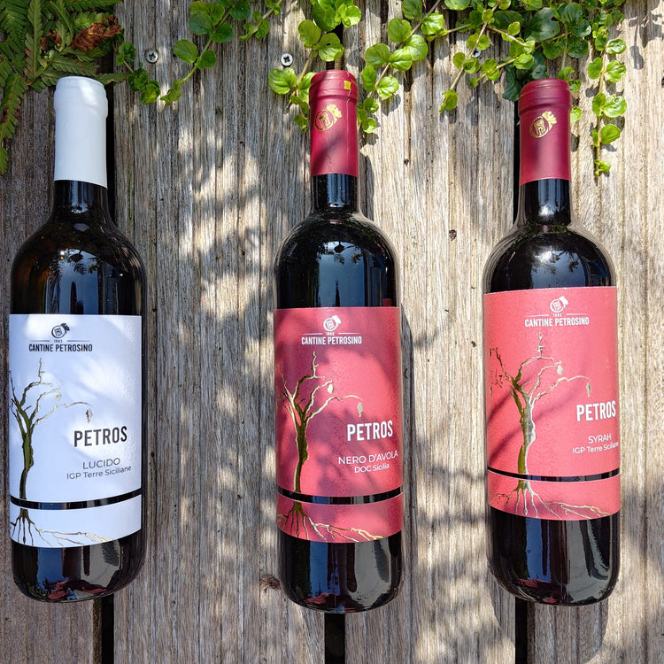 Petros Nero D'Avola 2021 Vang Đỏ Sicily Italy 🇮🇹