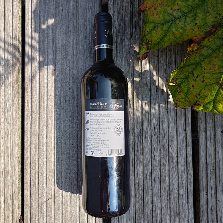 Château Haut-Guiraud 2022 Côtes de Bourg Vang Đỏ Pháp 🇫🇷