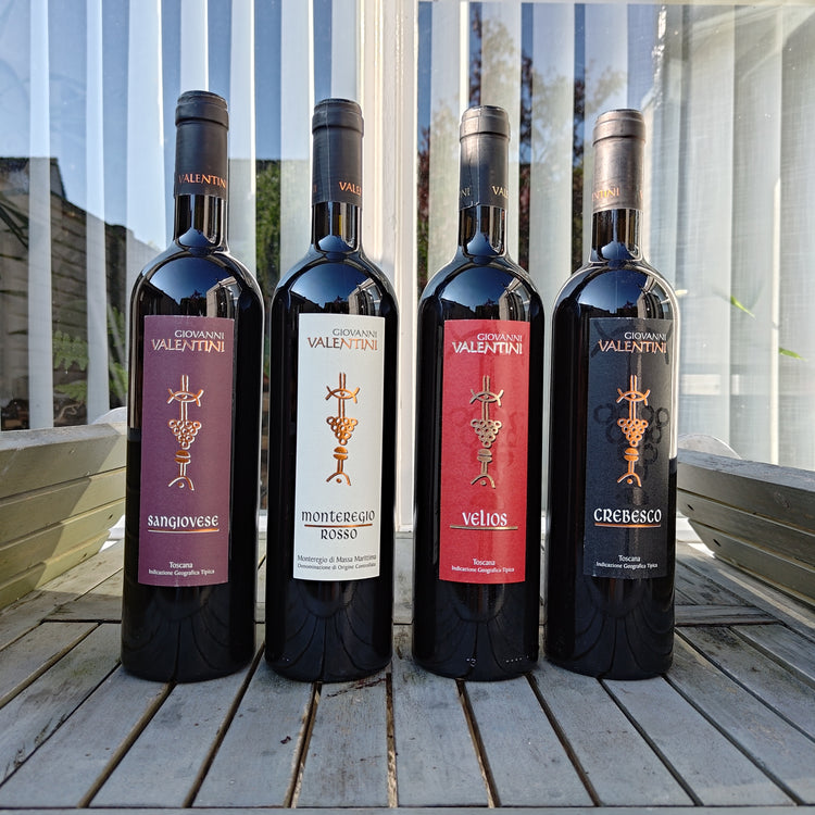 Giovanni Valentini Velios 2019 Syrah Vang Đỏ Tuscany Italy 🇮🇹
