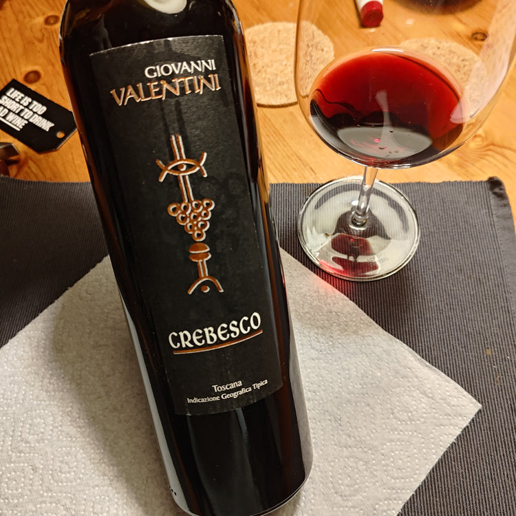 Giovanni Valentini Crebesco 2019 Vang Đỏ Tuscany Italy 🇮🇹