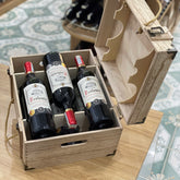 Hộp Quà Tặng 6 Chai Château Forlouis Montagne Saint-Émilion Vang Đỏ Pháp