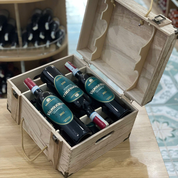 Hộp Quà Tặng 6 Chai Valpolicella Classico Vang Đỏ Italy