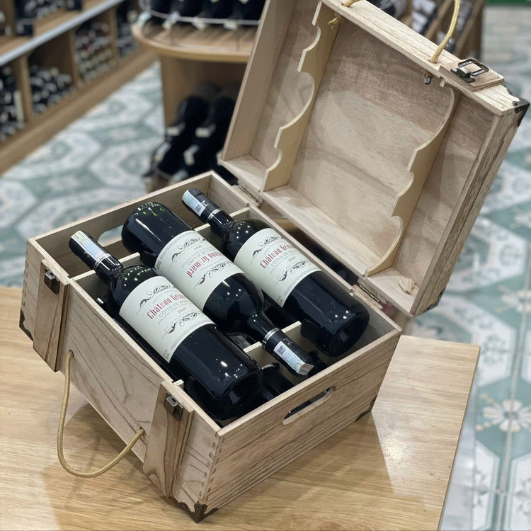 Hộp Quà Tặng 6 Chai Château Grimard Côtes de Bourg Vang Đỏ Pháp