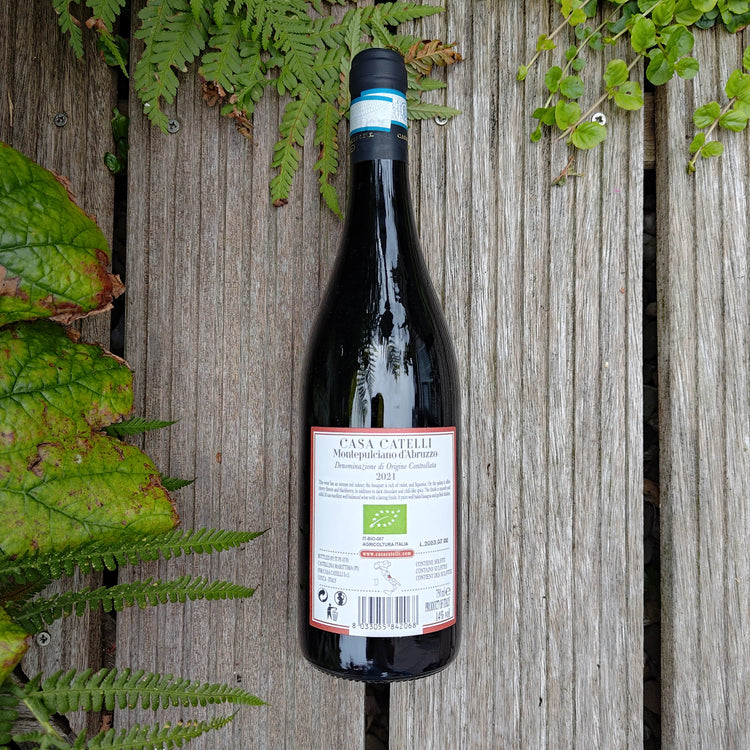 Casa Catelli Montepulciano 2021 Vang Đỏ Organic Italy 🇮🇹