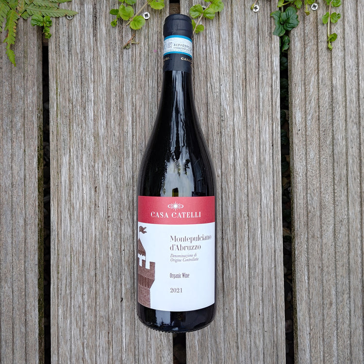 Casa Catelli Montepulciano 2021 Vang Đỏ Organic Italy 🇮🇹