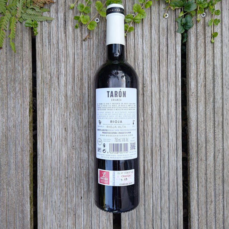 TARÓN Crianza 2019 Vang Đỏ Rioja Alta Tây Ban Nha 🇪🇸
