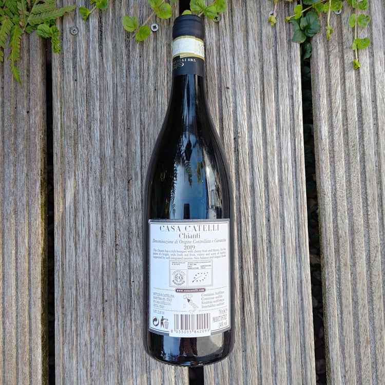 Casa Catelli Chianti 2019 Vang Đỏ Organic Italy 🇮🇹