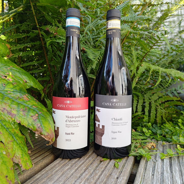 Casa Catelli Montepulciano 2021 Vang Đỏ Organic Italy 🇮🇹