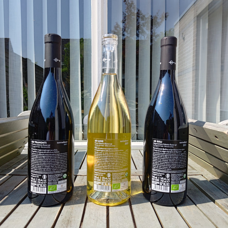 150 TRAMONTI Primitivo Salento IGT 2021 Vang Đỏ Organic Italy 🇮🇹