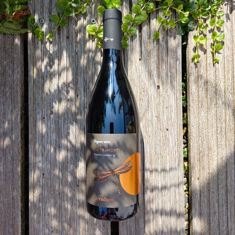 150 TRAMONTI Primitivo Salento IGT 2021 Vang Đỏ Organic Italy 🇮🇹