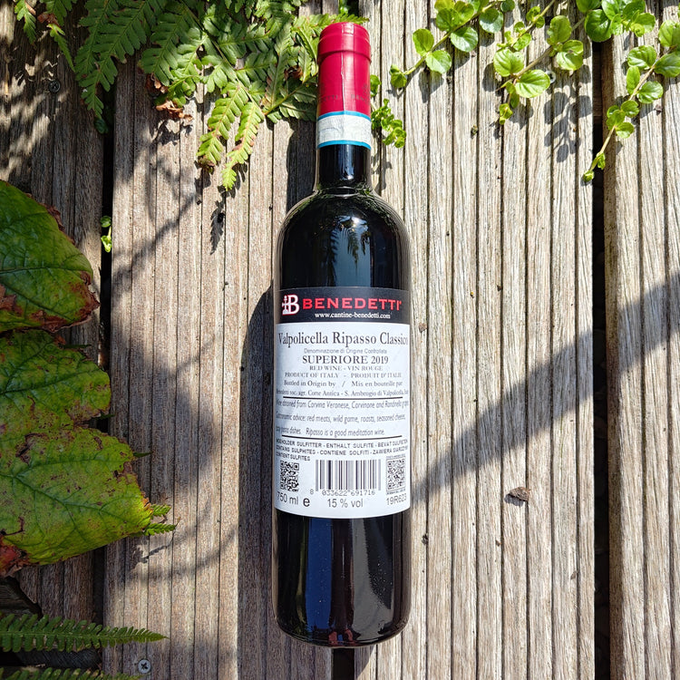 Benedetti Valpolicella Ripasso Classico Superiore 2019 Vang đỏ Italy 🇮🇹
