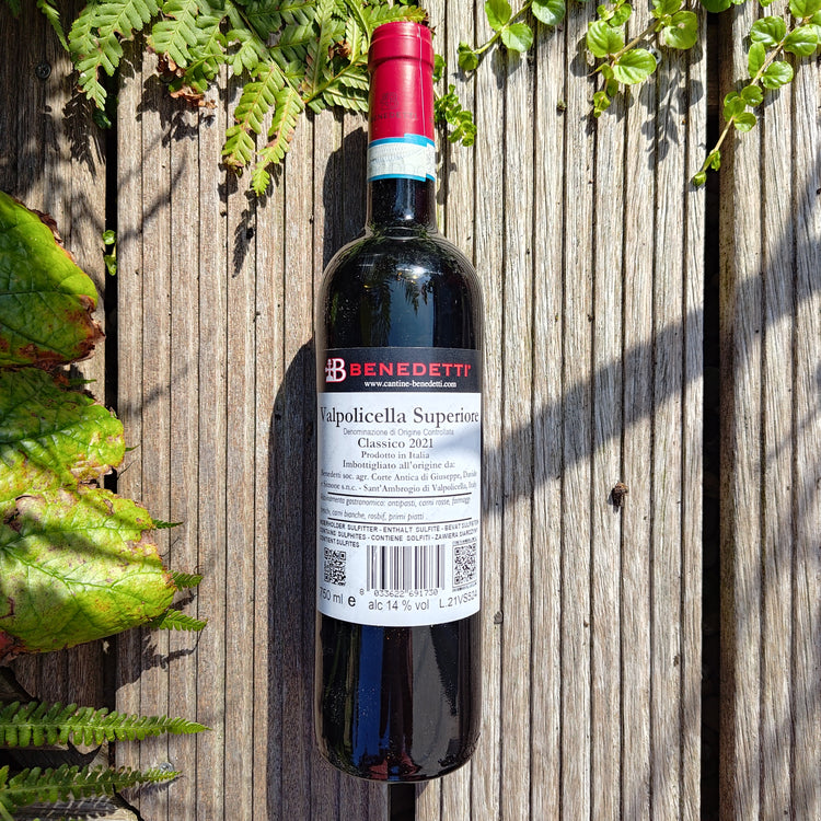 Benedetti Valpolicella Superiore Classico 2021 Italy 🇮🇹