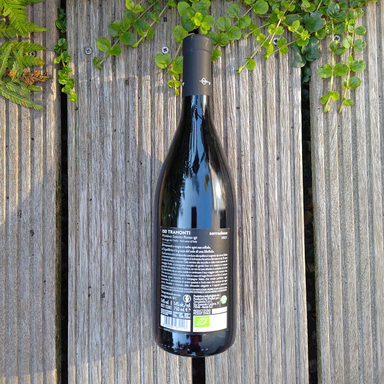 150 TRAMONTI Primitivo Salento IGT 2021 Vang Đỏ Organic Italy 🇮🇹