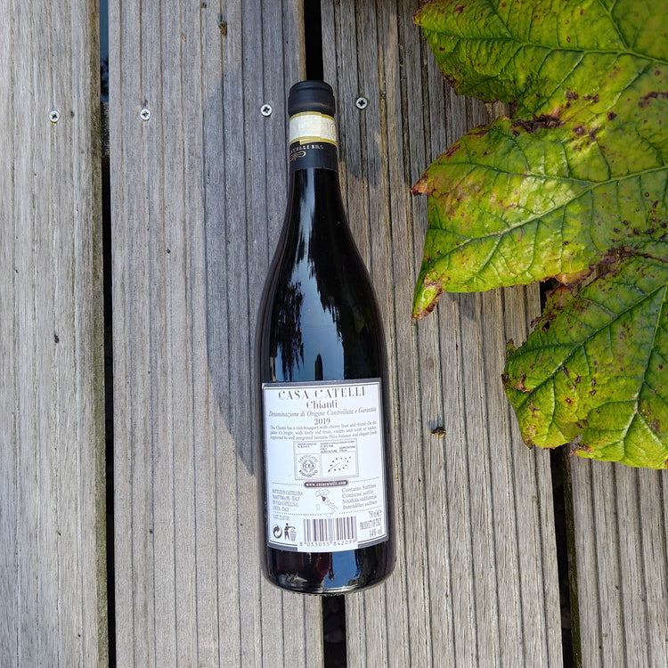 Casa Catelli Chianti 2019 Vang Đỏ Organic Italy 🇮🇹