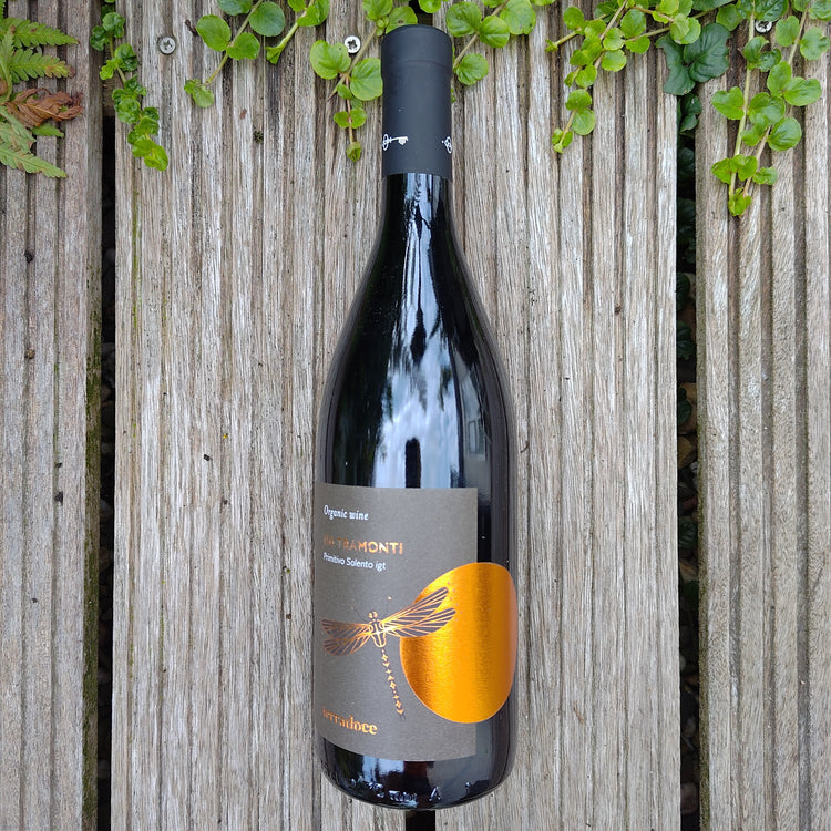 150 TRAMONTI Primitivo Salento IGT 2021 Vang Đỏ Organic Italy 🇮🇹