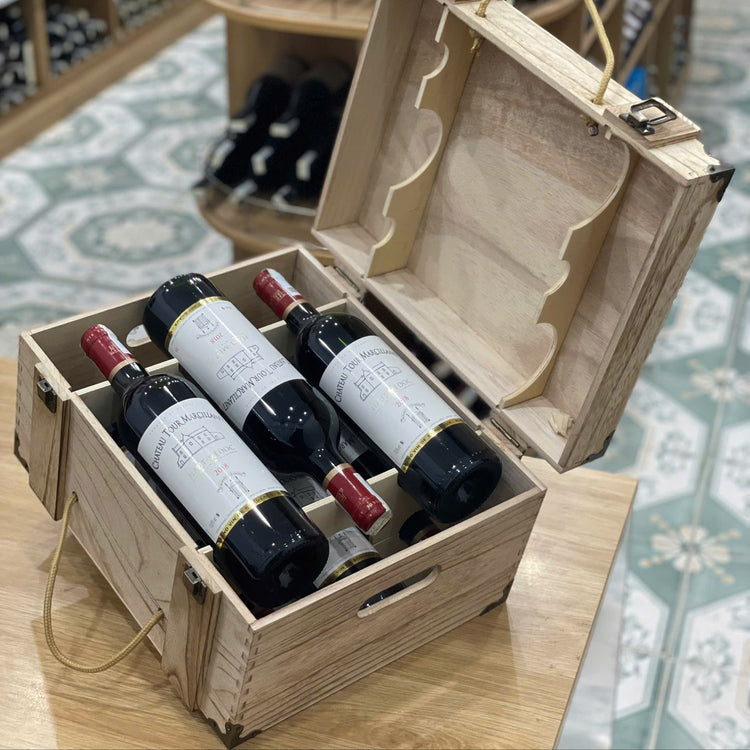 Hộp Quà Tặng 6 Chai Château Tour Marcillanet Vang Đỏ Pháp